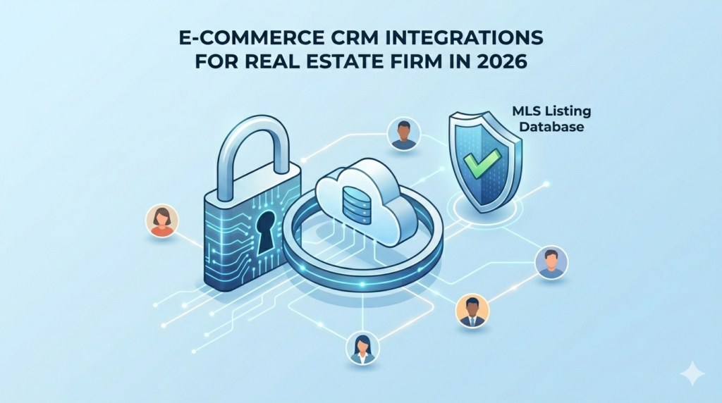 MLS listing data synchronization with a real estate CRM dashboard.