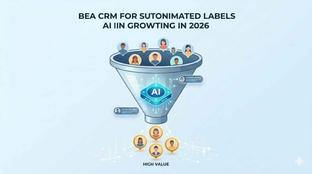 AI lead scoring visualization for high-growth startups.