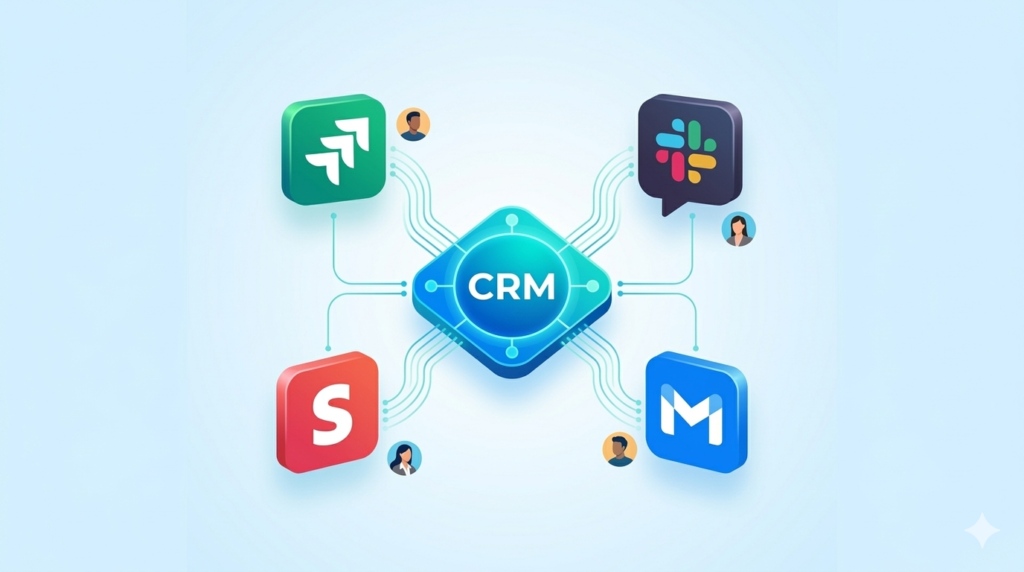 An attorney ensures conflict check compliance with an encrypted CRM in a secure office.